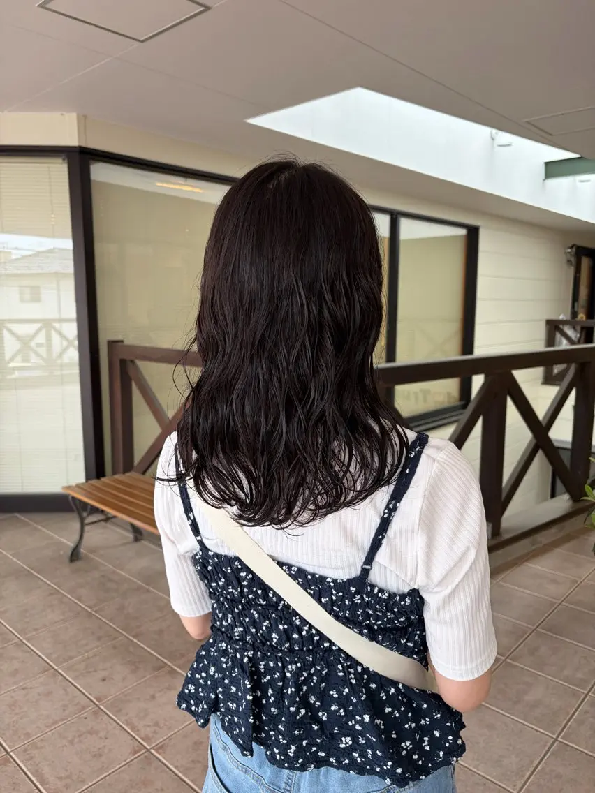パーマ 西川 沙奈のヘアスタイル