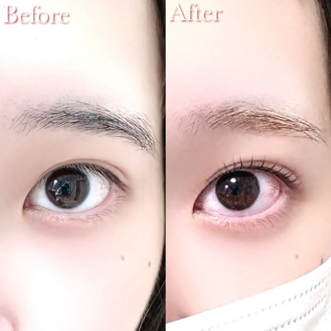 【アイリッチ蘇我店 初来店の方限定✨】 🎀まつ毛パーマ➕眉毛ブリーチ🤎の写真