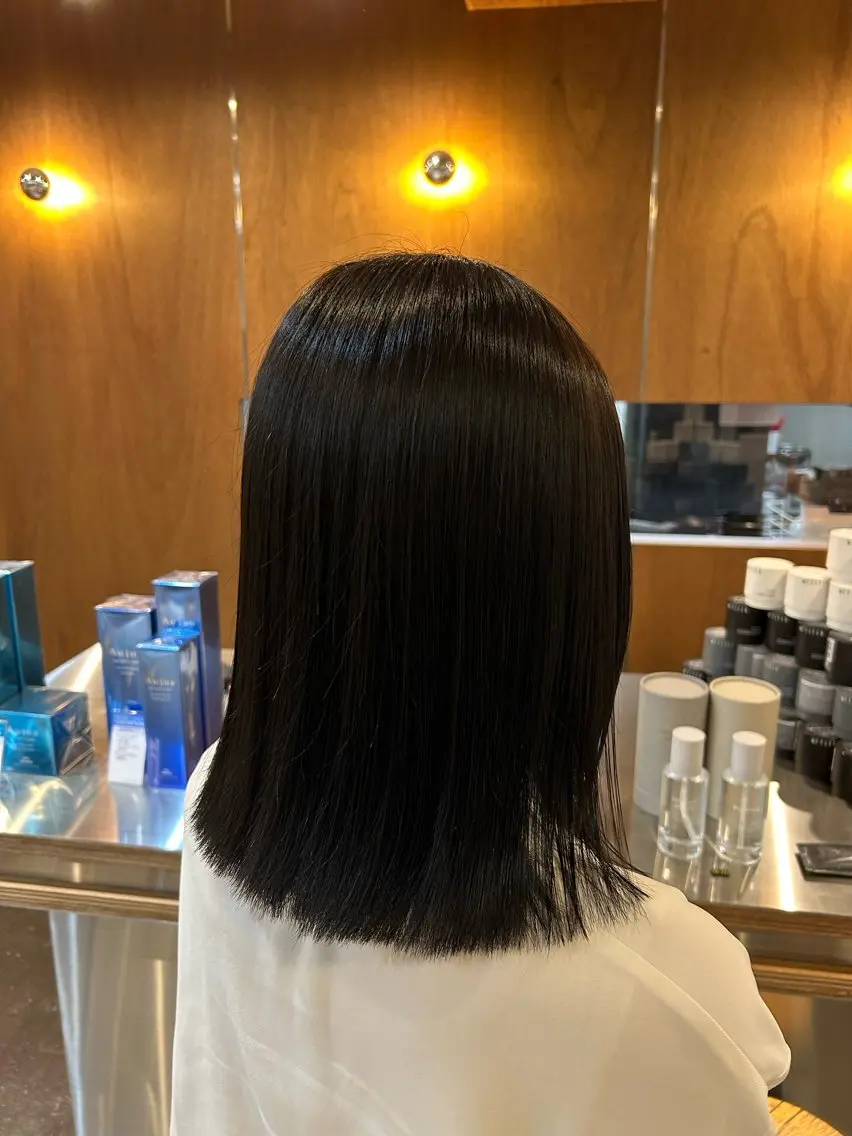 カラー ヘアカラー トリートメント ルキヤ/ elima横浜西口のヘアスタイル