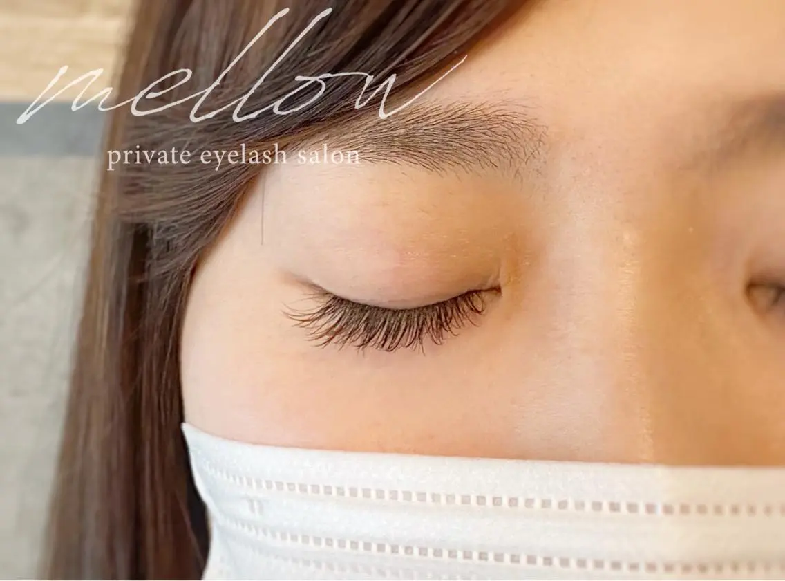 マツエク・マツパ フラットラッシュ mellow eyelashのマツエク・マツパデザイン