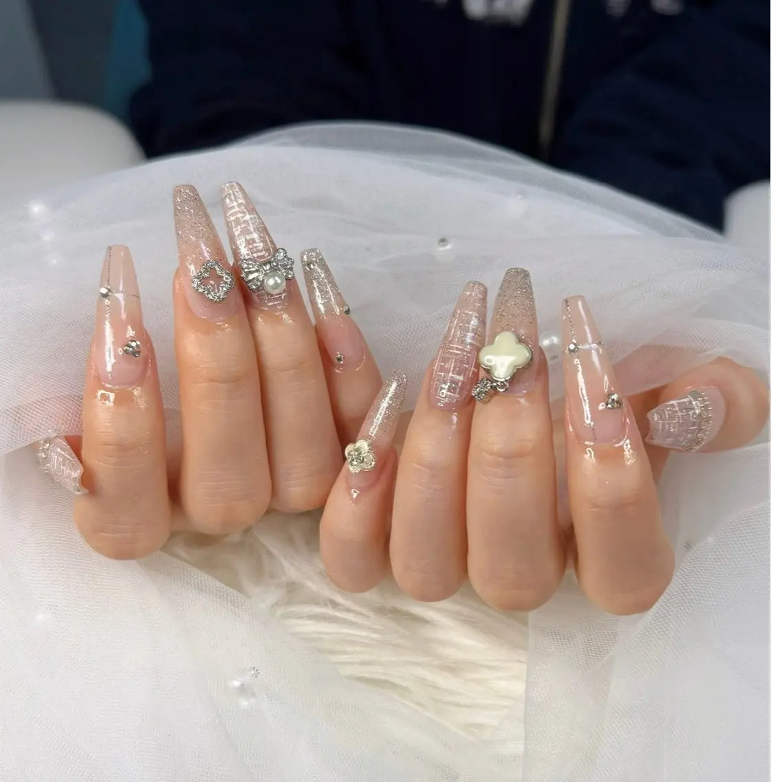 ネイル チークネイル フットネイル フレンチネイル グラデーション 韓国ネイル YUKI NAILのネイルデザイン