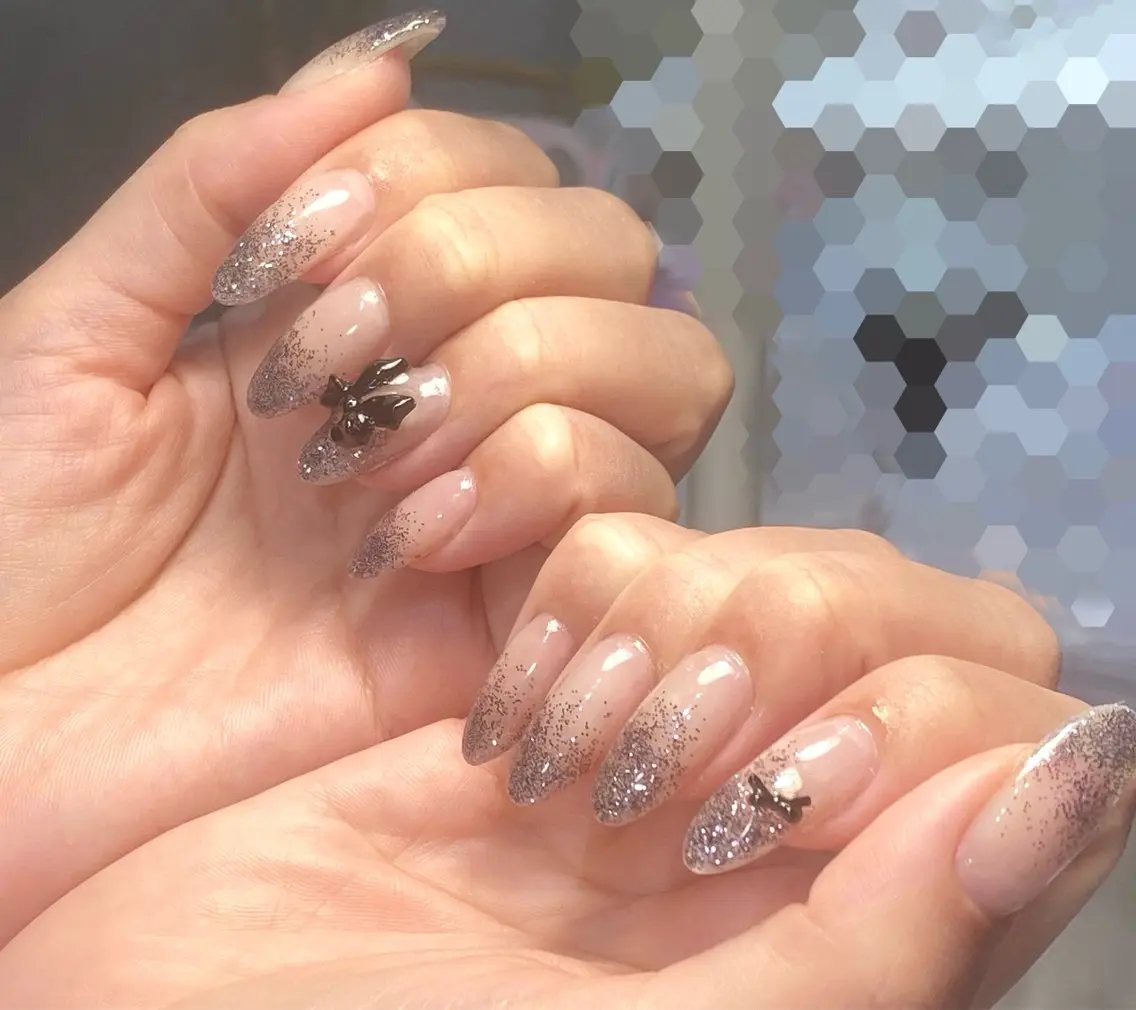 【平日限定】ラメグラデーション💅オフ込の写真
