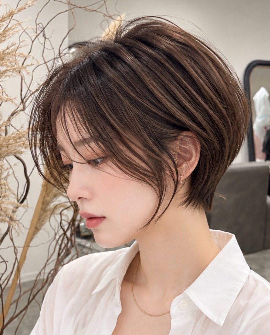 ショート ショートヘア short hair design.八木店のヘアスタイル