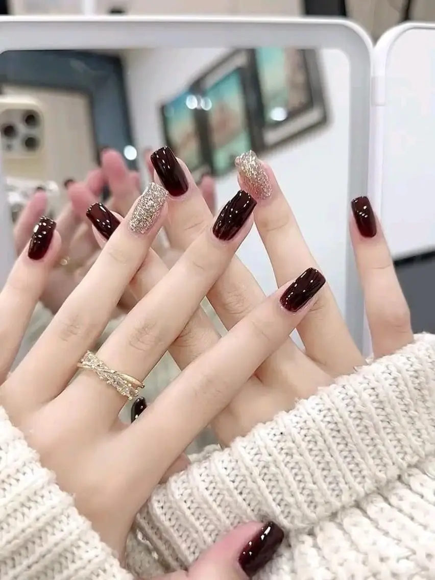 ネイル 長さ出し フレンチネイル グラデーション 卒業式 マグネットネイル ハンドネイル ハンドケア MIHANA NAILのネイルデザイン