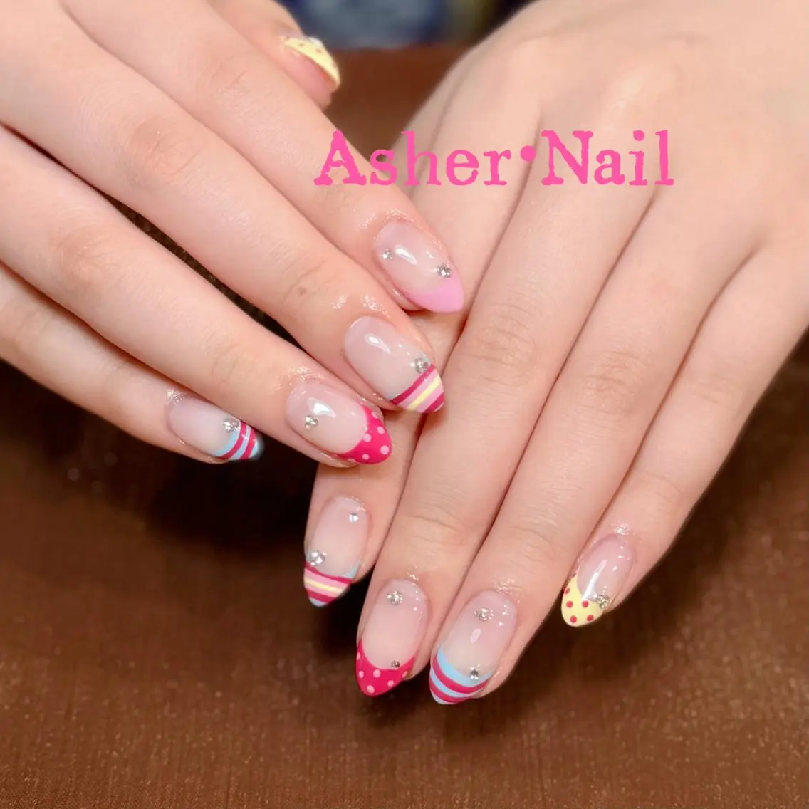 ネイル ハンドネイル ハンドケア Asher _Nailのネイルデザイン