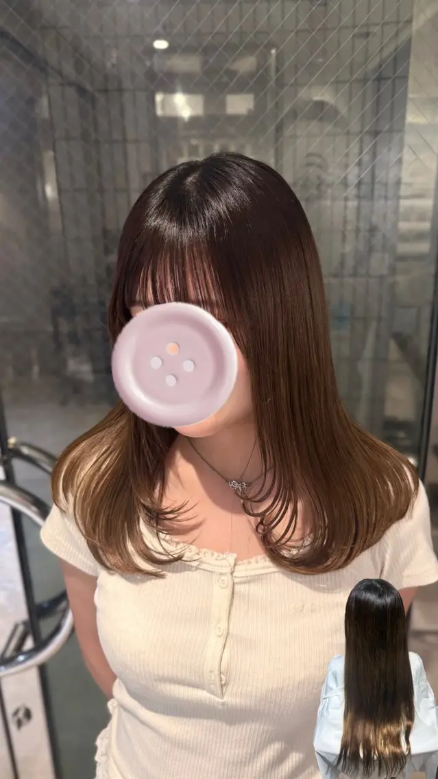 ロング ᴍᴏᴇ 〈 en. 〉のヘアスタイル