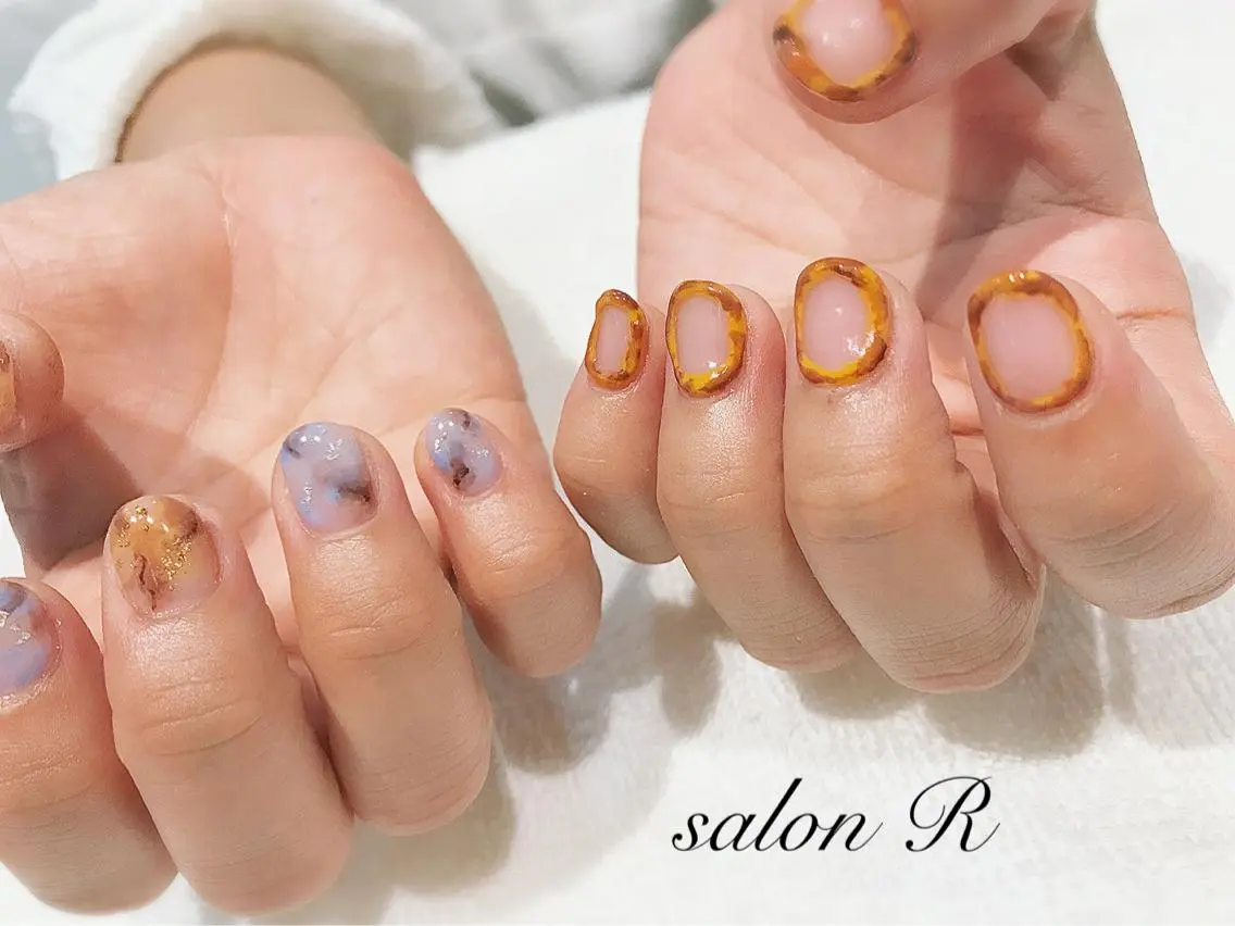 ネイル ニュアンスネイル NARUMI HYODOのネイルデザイン