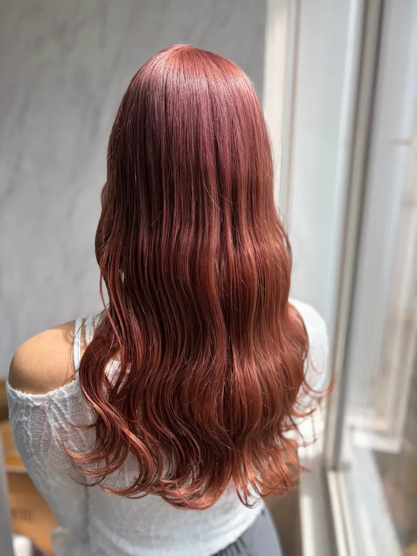 ロング ヘアカラー トリートメント 似合わせカット🫧透 明感カラー🫧maiのヘアスタイル