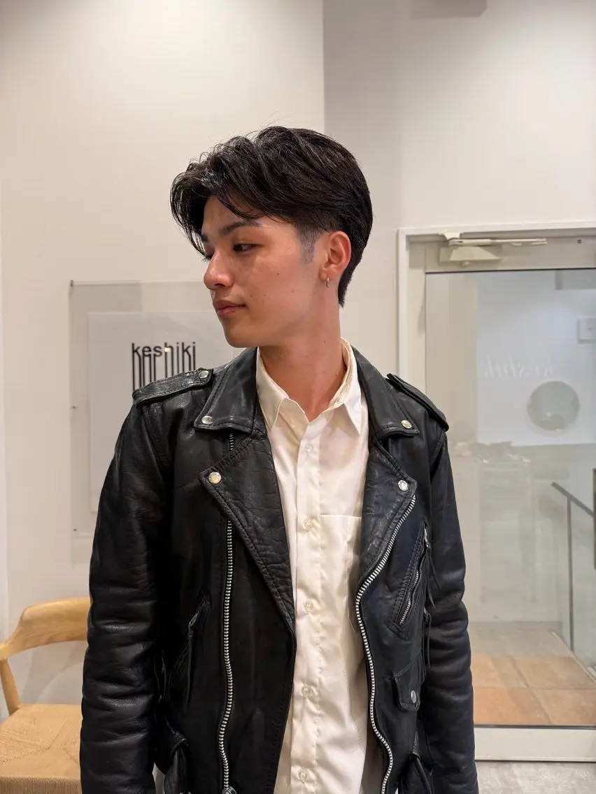 ショート ショートヘア カット keshiki大名 ISSEIのヘアスタイル