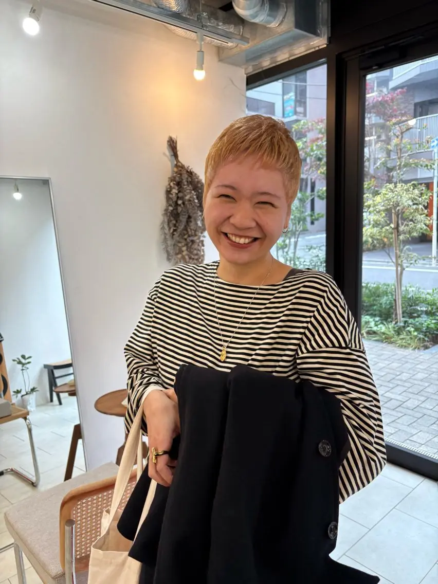 ショート カラー カット ヘアカラー eri kinjoのヘアスタイル