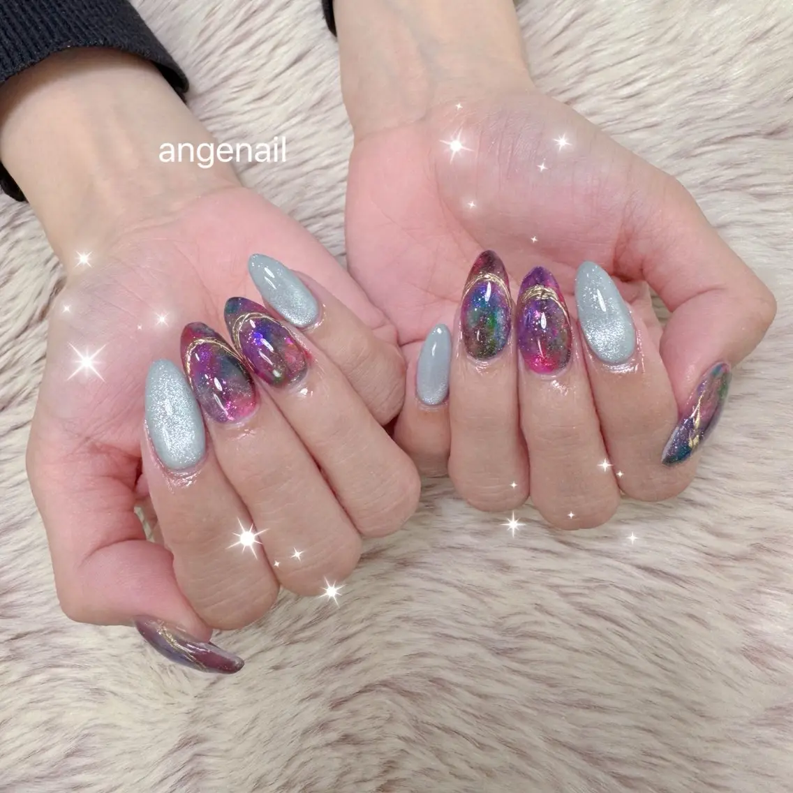 ネイル ハンドネイル オーナーネイリスト MAKIのネイルデザイン