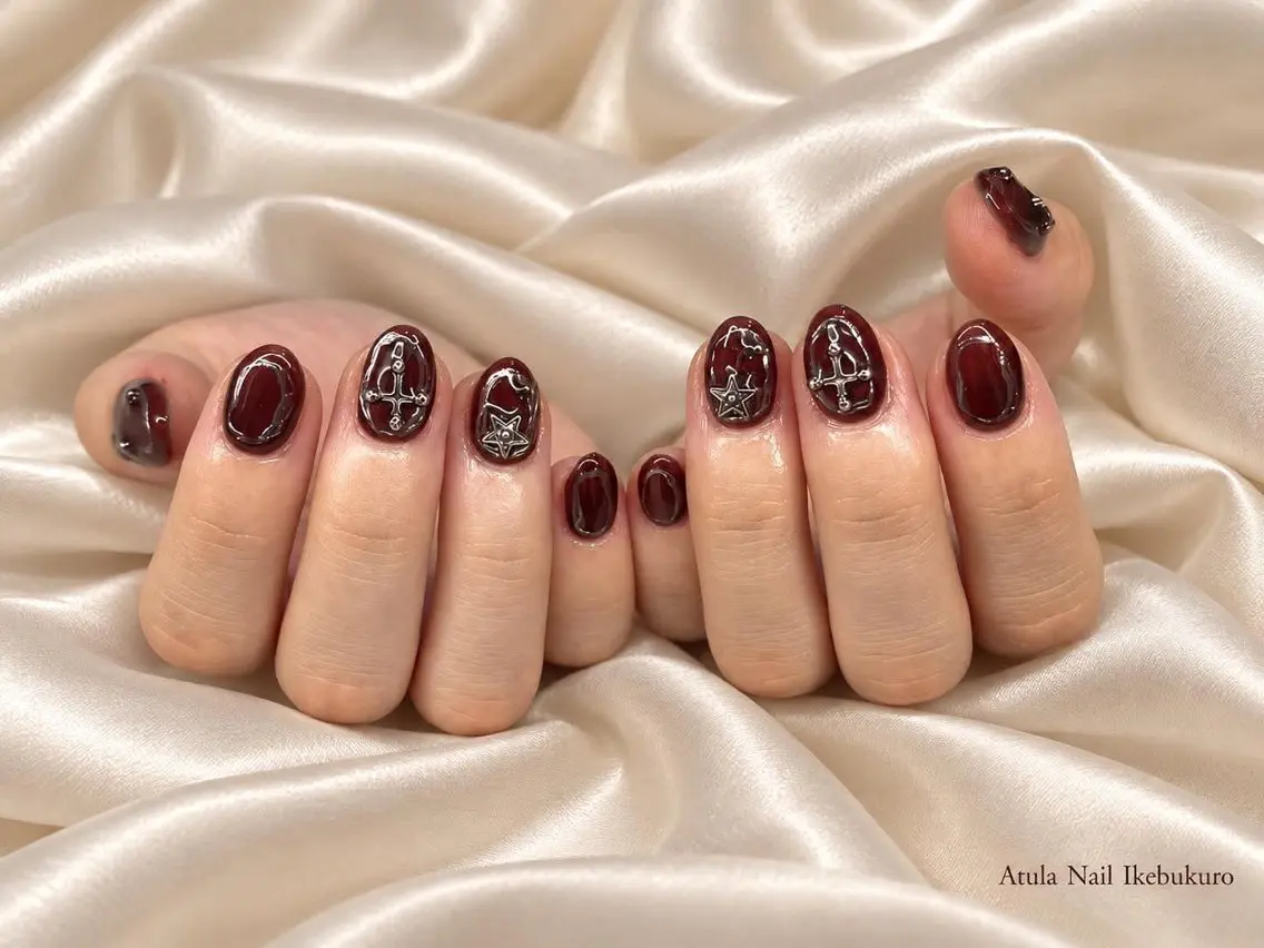 ネイル ハンドネイル ATULA nail Mariのネイルデザイン