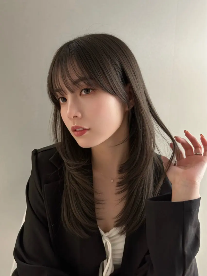 カラー 透明感カラー✨🫧 こころのヘアスタイル