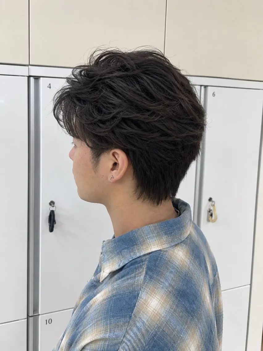 メンズ カット 横田 芳のヘアスタイル