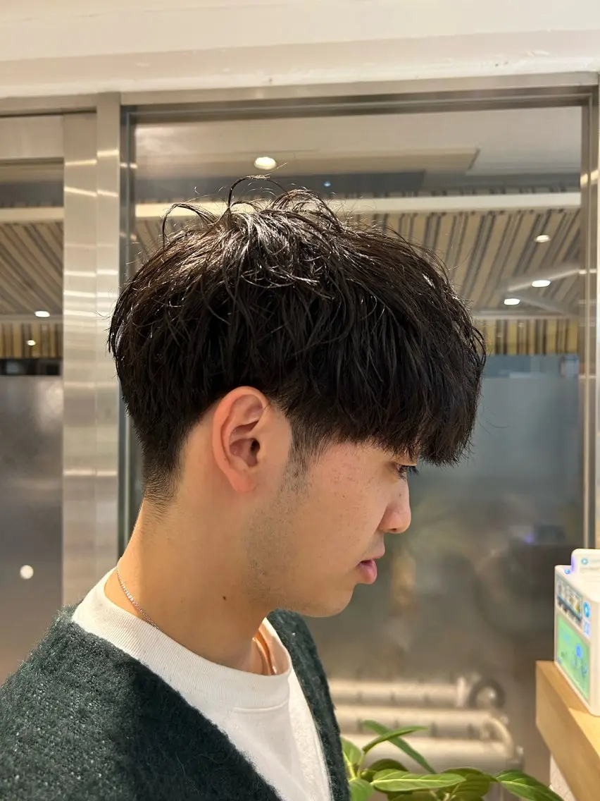 男性限定部分カット(刈り上げなど)の写真