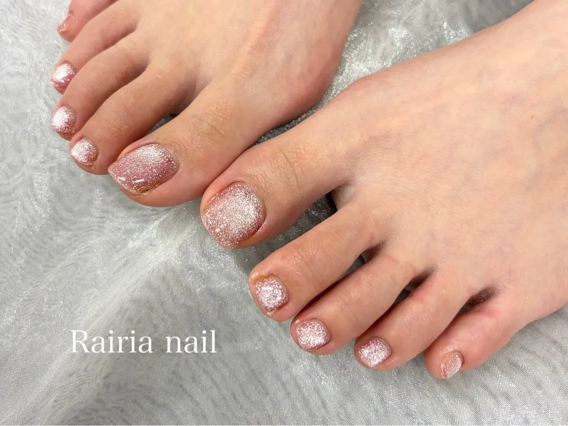 ネイル フットネイル Sato. Rairiaのネイルデザイン