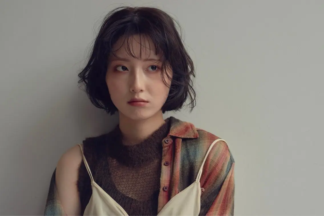 ショート ボブ カット ヘアカラー トリートメント 野田 カレンのヘアスタイル