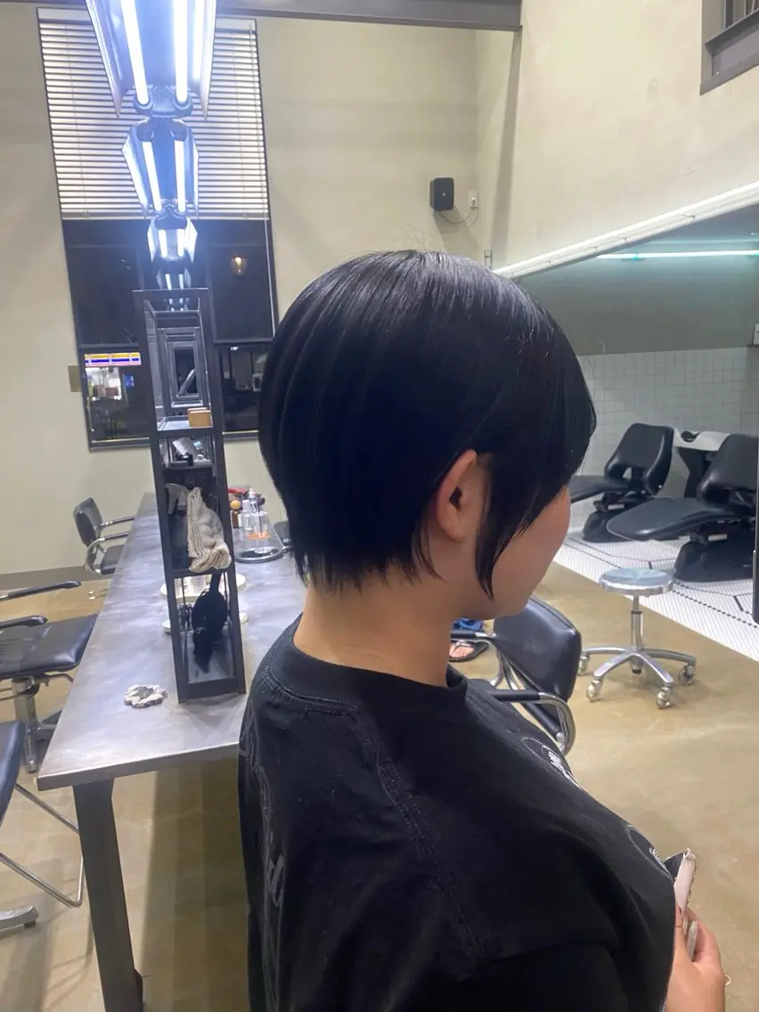 ショート ショートヘア cyan hinaのヘアスタイル