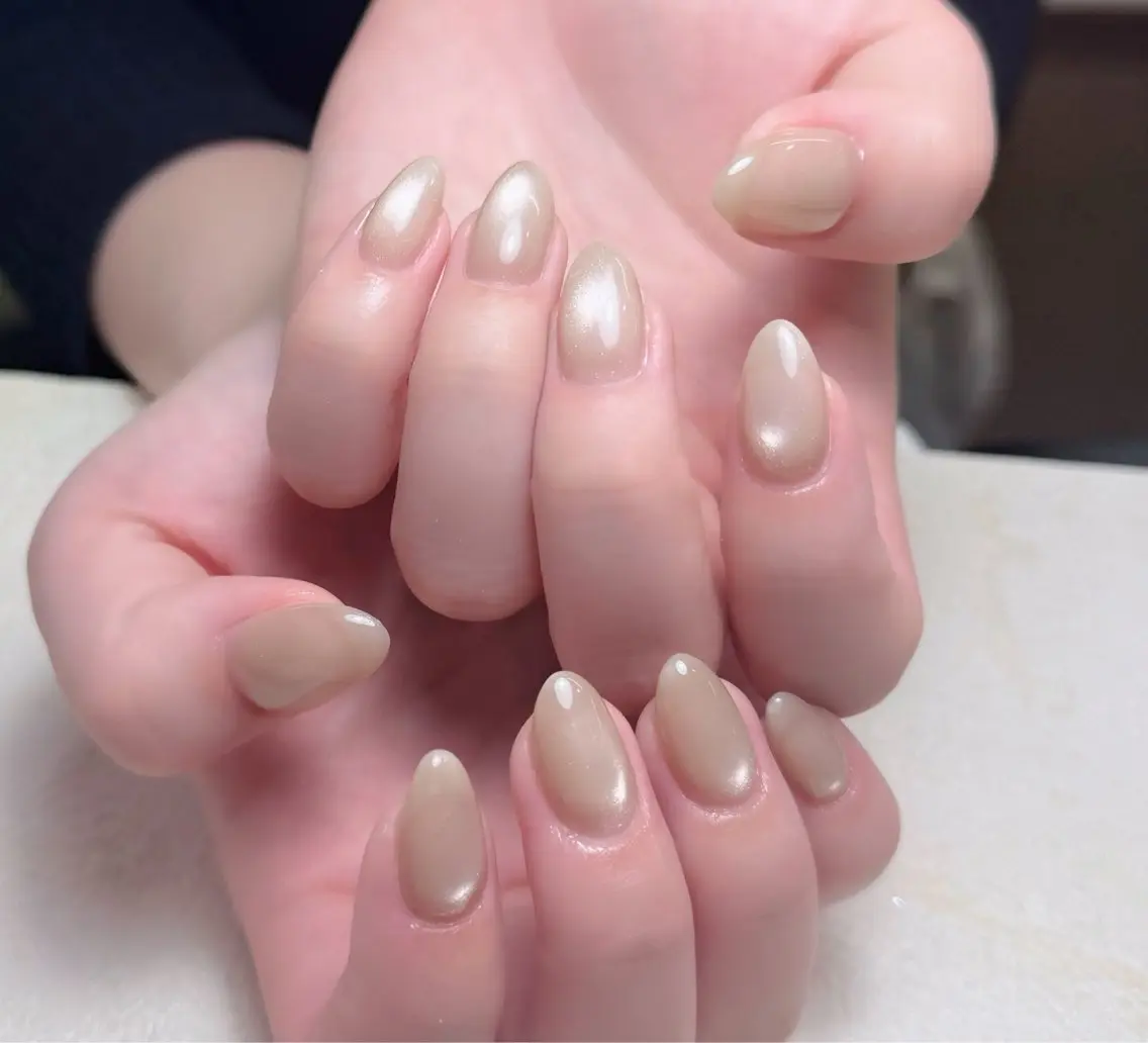 ネイル 長さ出し フットネイル フレンチネイル ジェルネイル ガラスフレンチ ハンドネイル 中野駅から2分 MEO NAILのネイルデザイン