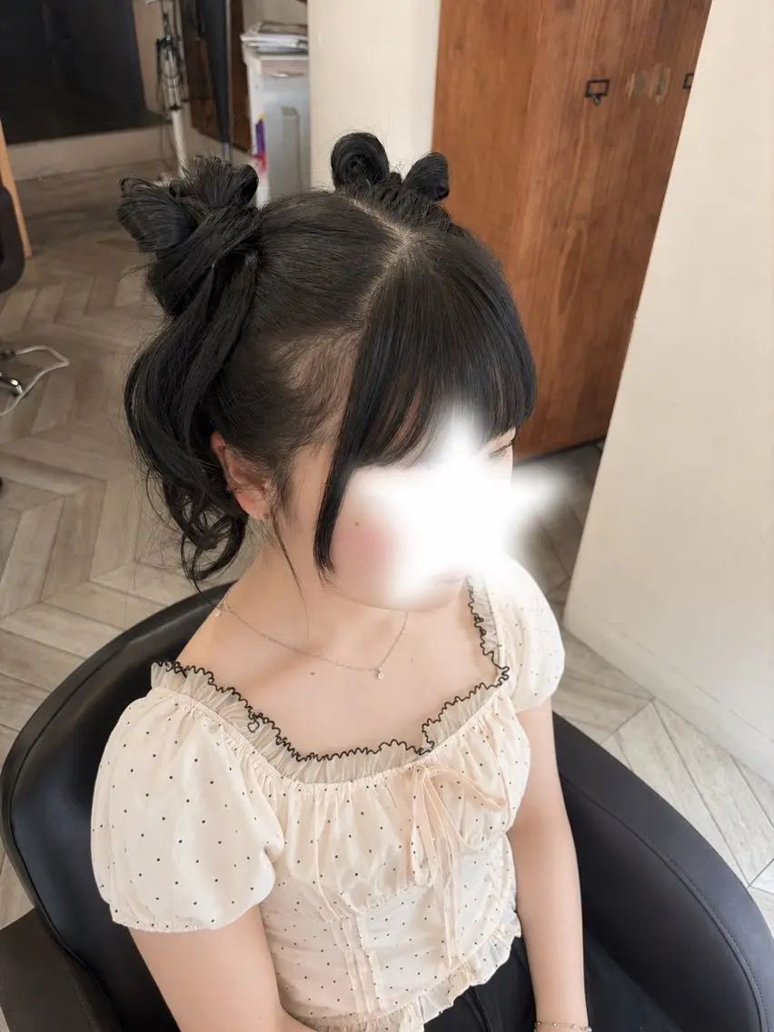セミロング ヘアセット mikano 🌷.*のヘアスタイル
