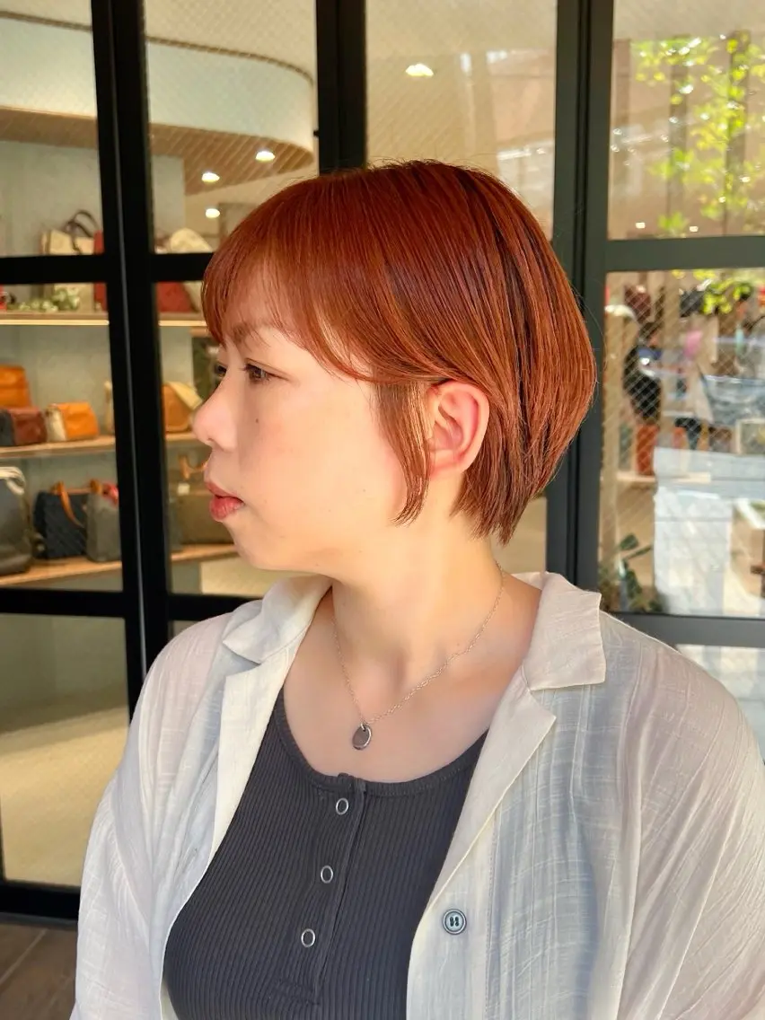 ショート 重里 瑠花のヘアスタイル