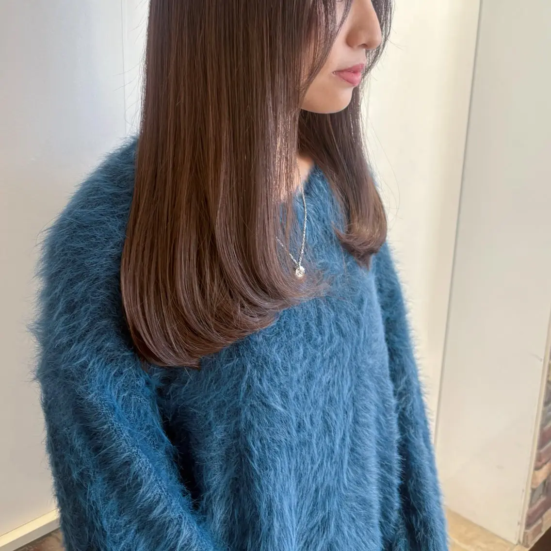 ロング レイヤーカット カット ヘアカラー 棚橋 光海のヘアスタイル