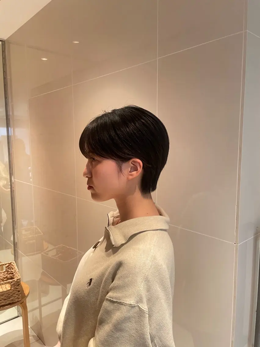 ショート ハンサムショート ショートヘア カット 縮毛矯正/レイヤー 🌙児玉光瑠のヘアスタイル