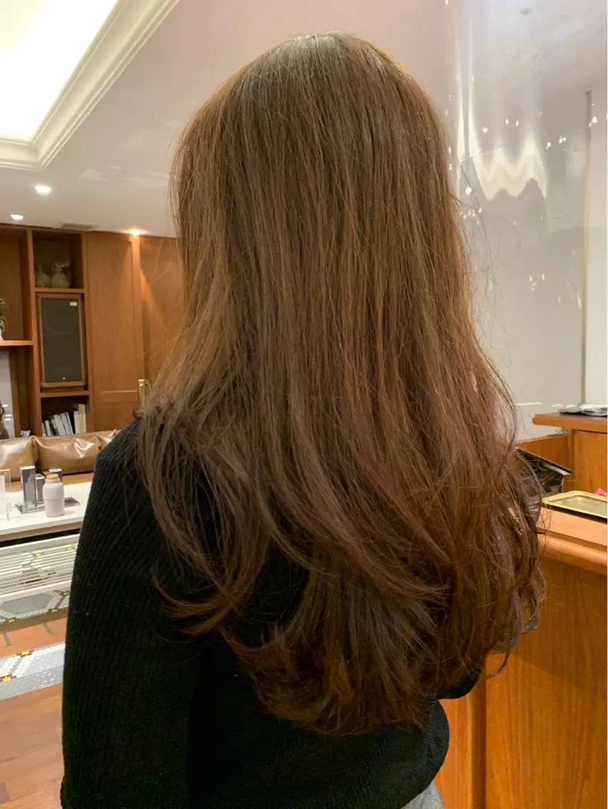セミロング 金津 魁杜のヘアスタイル