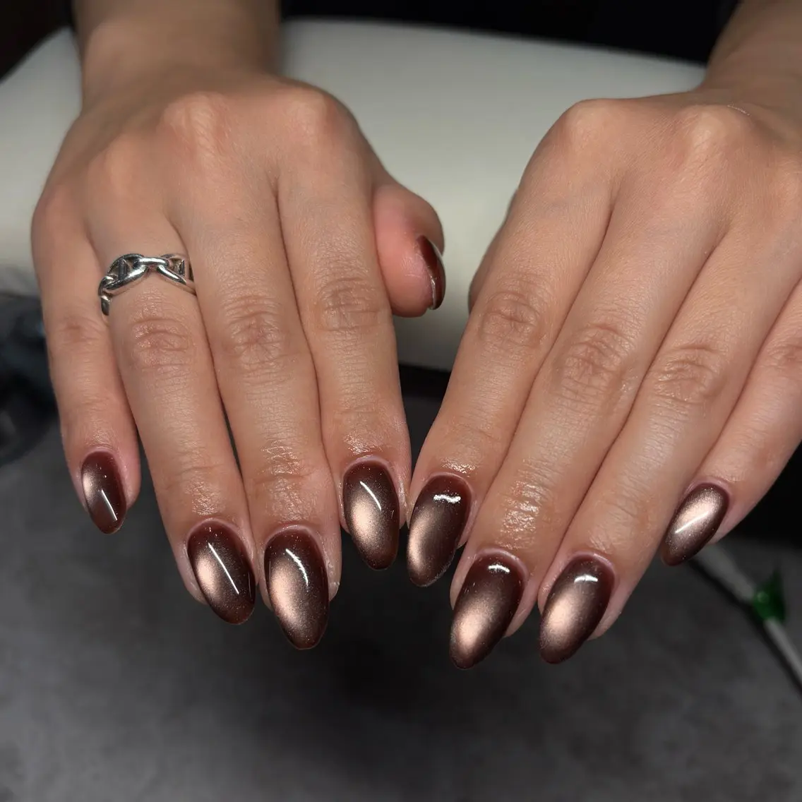 ネイル マグネットネイル ハンドネイル IROHA NAIL 長谷川唯惺 烏丸店のネイルデザイン