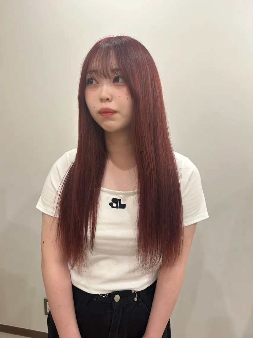 ロング ヘアカラー hair&eye🎀 /momoKaのヘアスタイル
