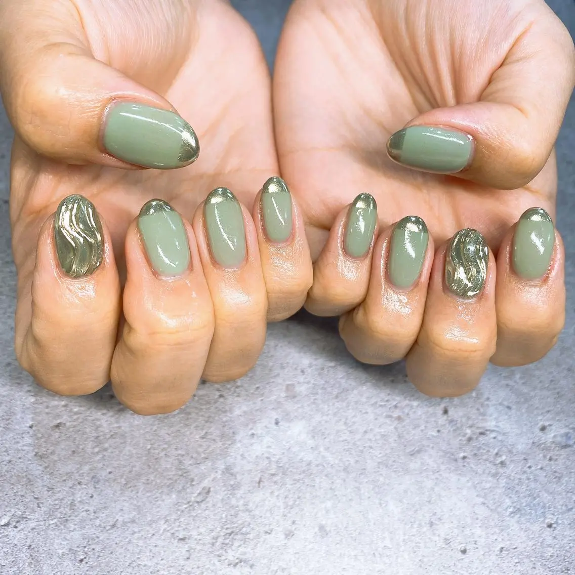 セミロング Lance nailのネイルデザイン