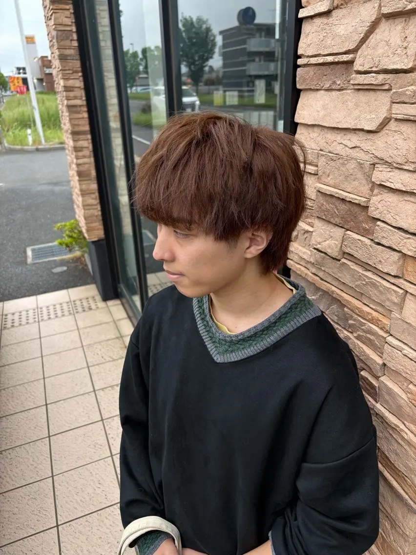メンズ向けカット＋マイクロバブルシャンプーの写真
