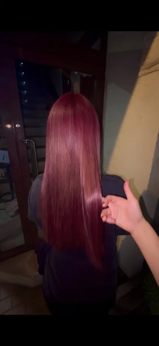 カラー 河本 愛花のヘアスタイル