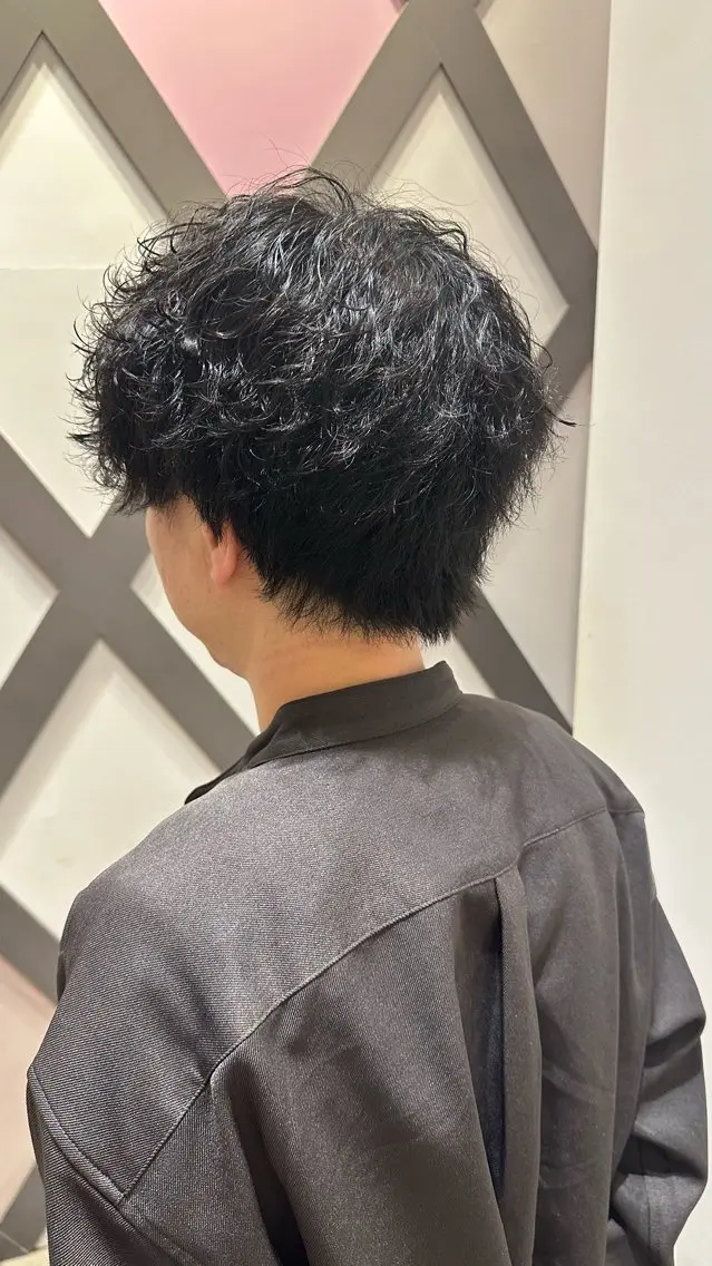 【♪men'sオススメ💡ツイストスパイラルパーマ+カット🧸】の写真