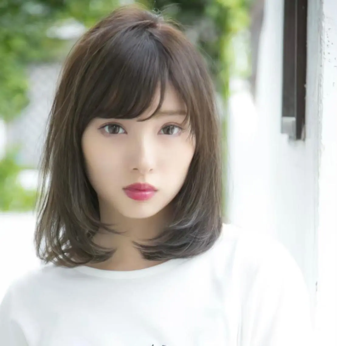 ミディアム カット ヘアカラー トリートメント 🇰🇷韓国レイヤー 錦糸町【北山謙三】のヘアスタイル