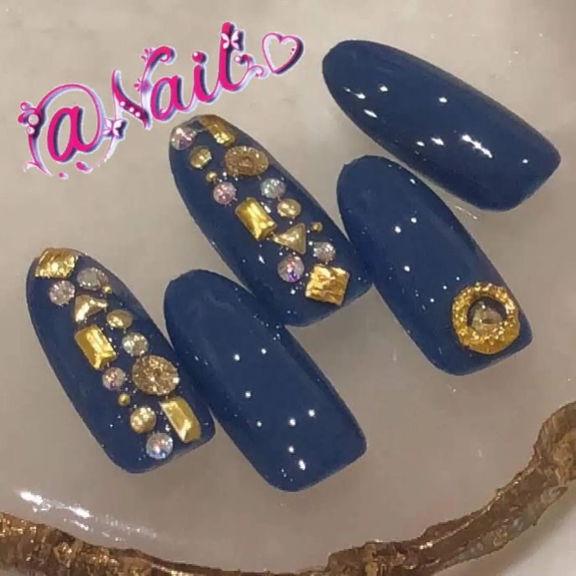 ネイル ネイルチップ 小尾 栞のネイルデザイン