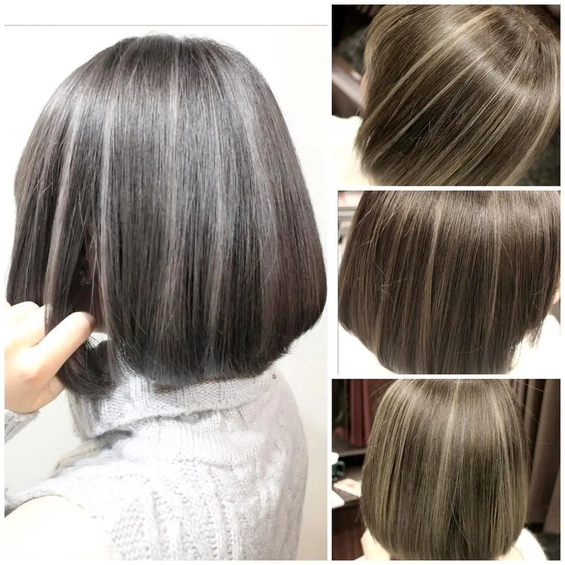 ショート カラー ヘアアレンジ ショートボブ メッシュ ボブ ショートヘア ヘアカラー トリートメント 次世代シールエクステ 錦糸町 小泉 朋之のヘアスタイル