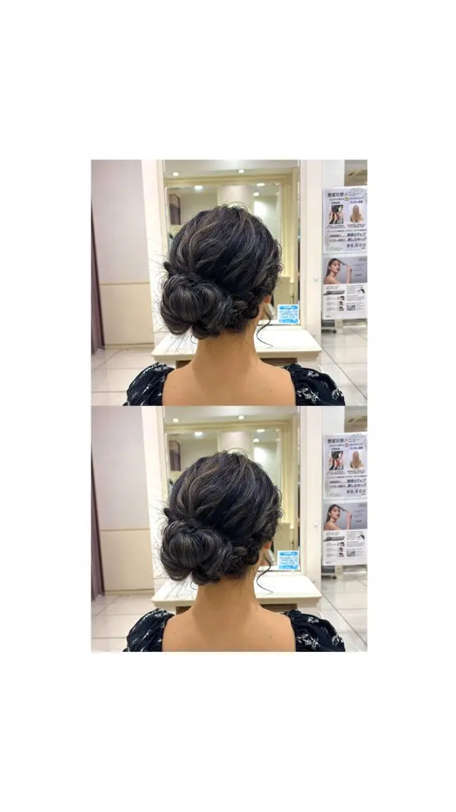 ヘアアレンジ ヘアセット Ash志木南口店／ まおのヘアスタイル