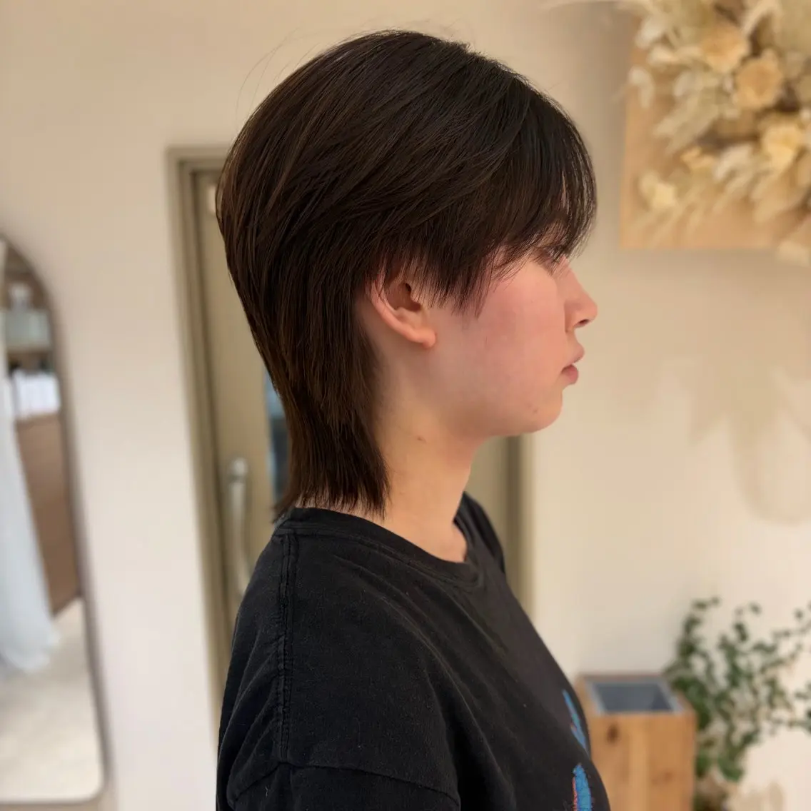 ショート ハンサムショート ショートヘア ウルフカット AMI ウルフ/ショートのヘアスタイル