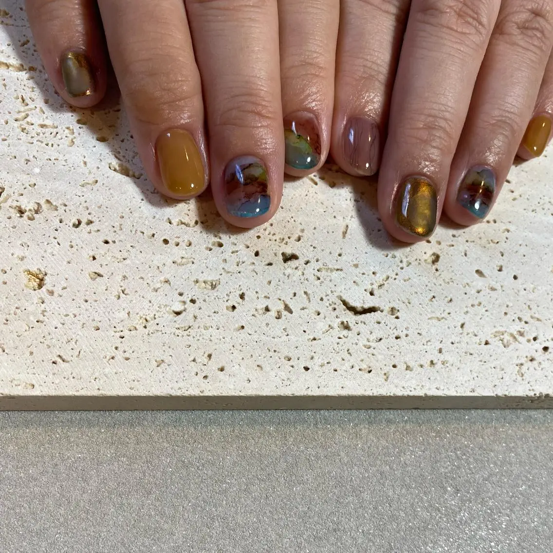 ネイル ニュアンスネイル O. ERIKAのネイルデザイン