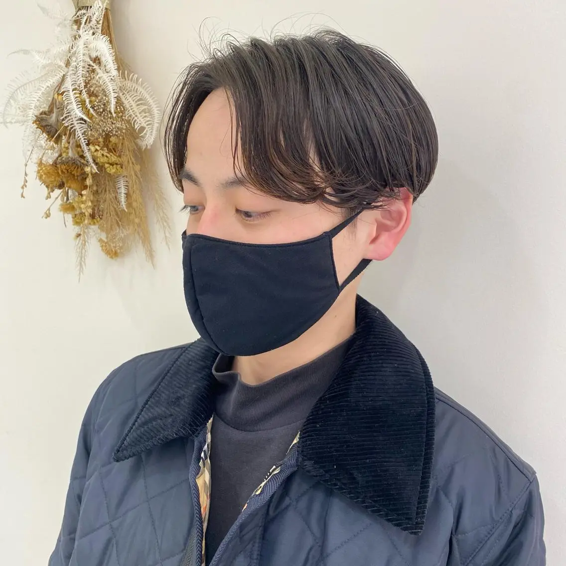 メンズ カット パーマ 銀座メンズ専門🖤 叶奈々のヘアスタイル