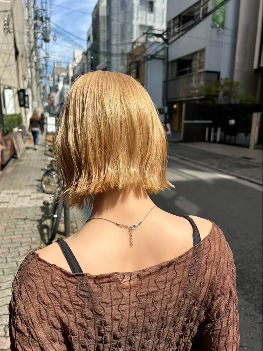 ミディアム ヘアカラー トリートメント ハイトーン/ブリーチ 🧁soraのヘアスタイル