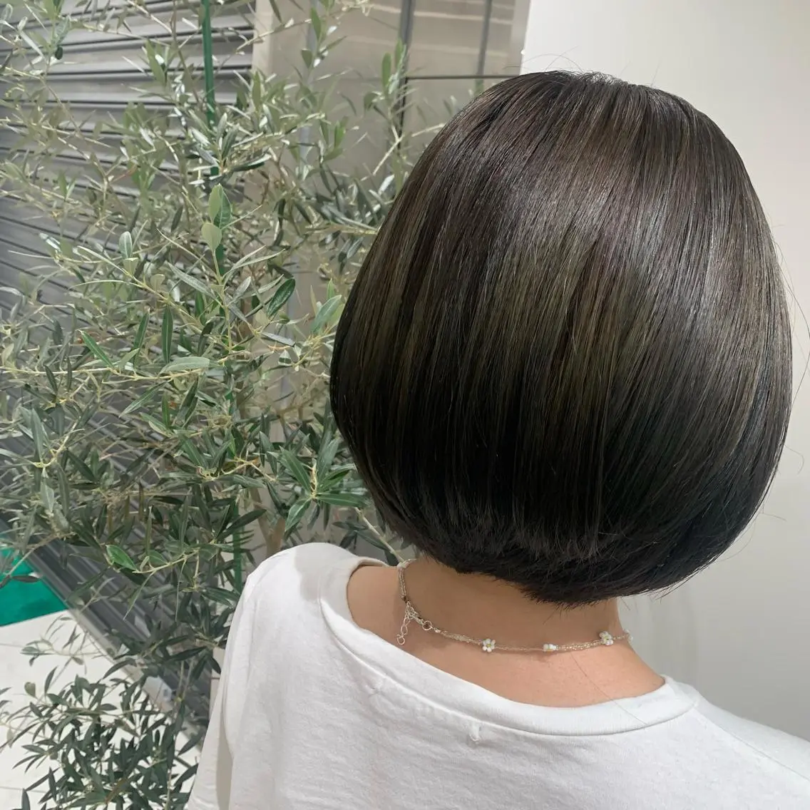 ショート カラー ヘアアレンジ 小白井 由美のヘアスタイル