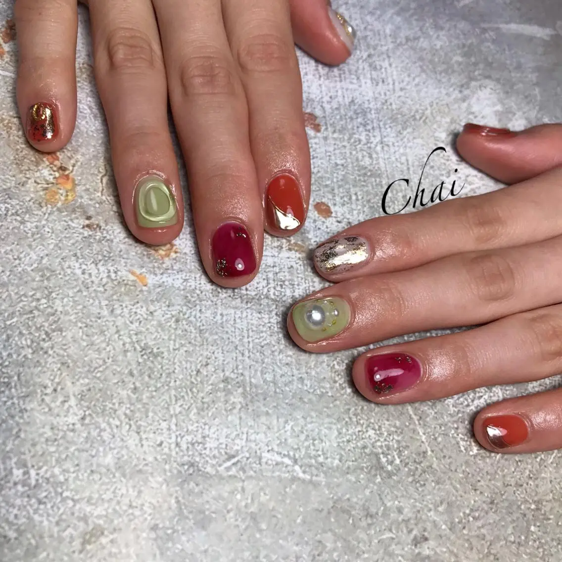 ネイル chai nail &  eye📍鶴橋のネイルデザイン