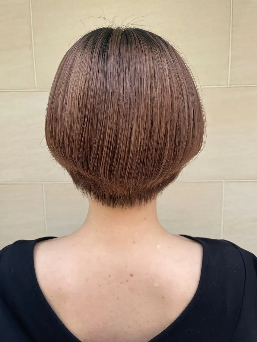 ショート カラー ヘアカラー トリートメント 透明感/ハイトーン ／レッドカラー🍓のヘアスタイル