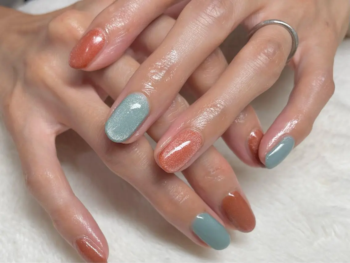 ネイル マグネットネイル riri-nail Rie Endoのネイルデザイン