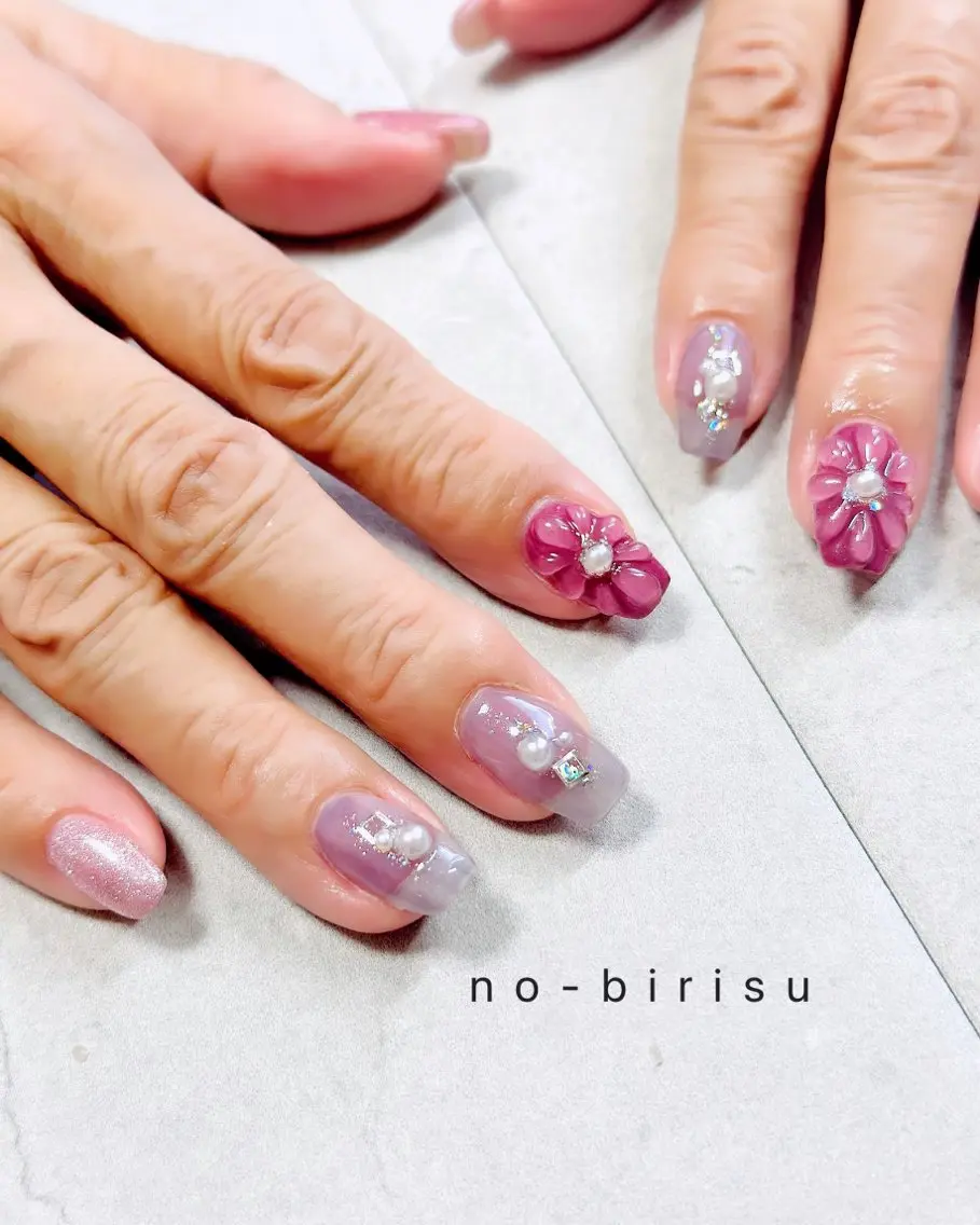 ネイル ハンドネイル no-birisu nailのネイルデザイン