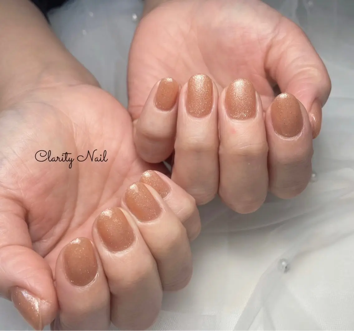 ネイル ワンカラーネイル ハンドネイル Clarity Nailのネイルデザイン