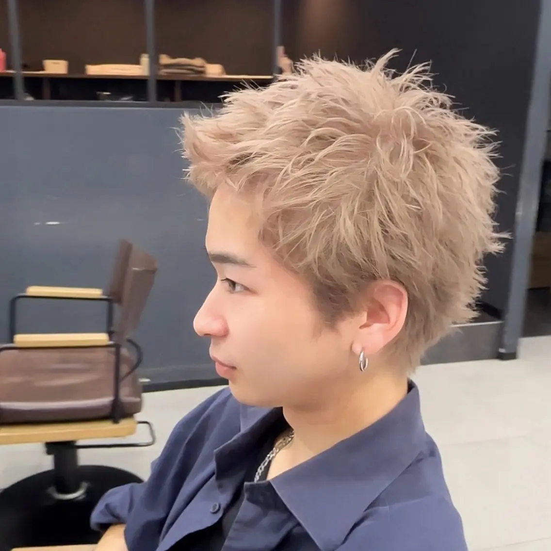 メンズ ヘアカラー 五反田カラーリスト 🖤🫧🪞佳祐のヘアスタイル