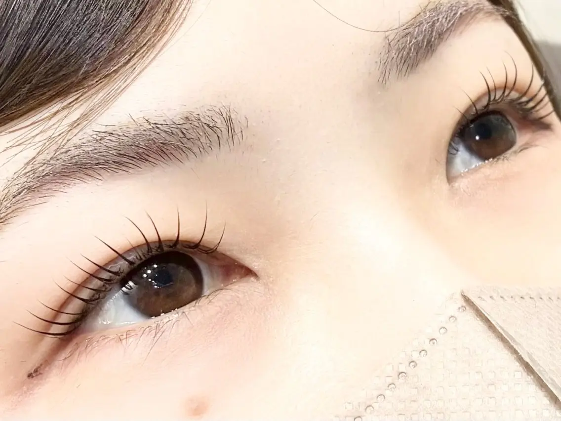 マツエク・マツパ 一重×まつ毛パーマ マツパ 中村彩香 (エフドゥ)のマツエク・マツパデザイン